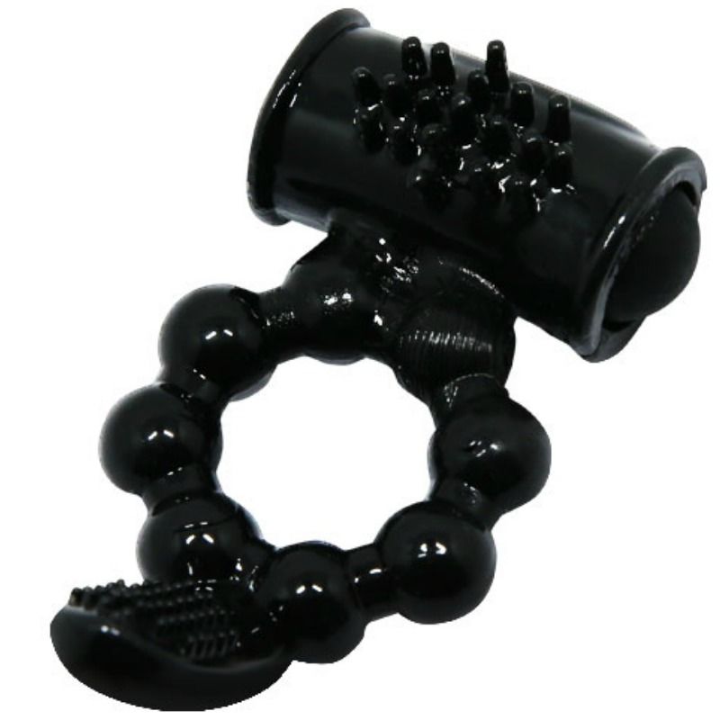 BAILE - ANELLO SWEET ANELLO CON DOPPIO STIMOLATORE - BAILE FOR HIM | Lingerie Harness Boutique