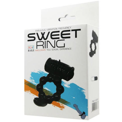 BAILE - ANELLO SWEET ANELLO CON DOPPIO STIMOLATORE - BAILE FOR HIM | Lingerie Harness Boutique