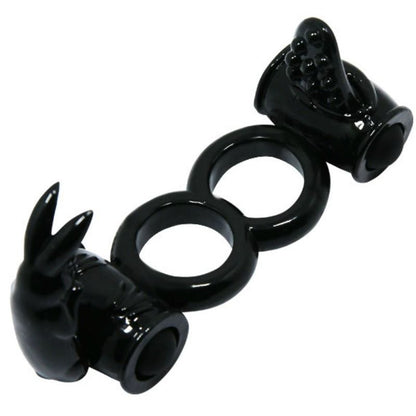 BAILE - ANELLO SWEET ANELLO DOPPIO CON DOPPIO CONIGLIO - BAILE FOR HIM | Lingerie Harness Boutique