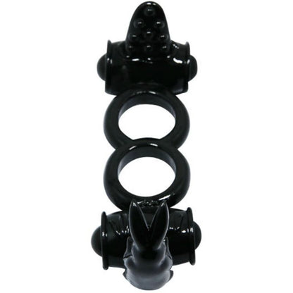 BAILE - ANELLO SWEET ANELLO DOPPIO CON DOPPIO CONIGLIO - BAILE FOR HIM | Lingerie Harness Boutique
