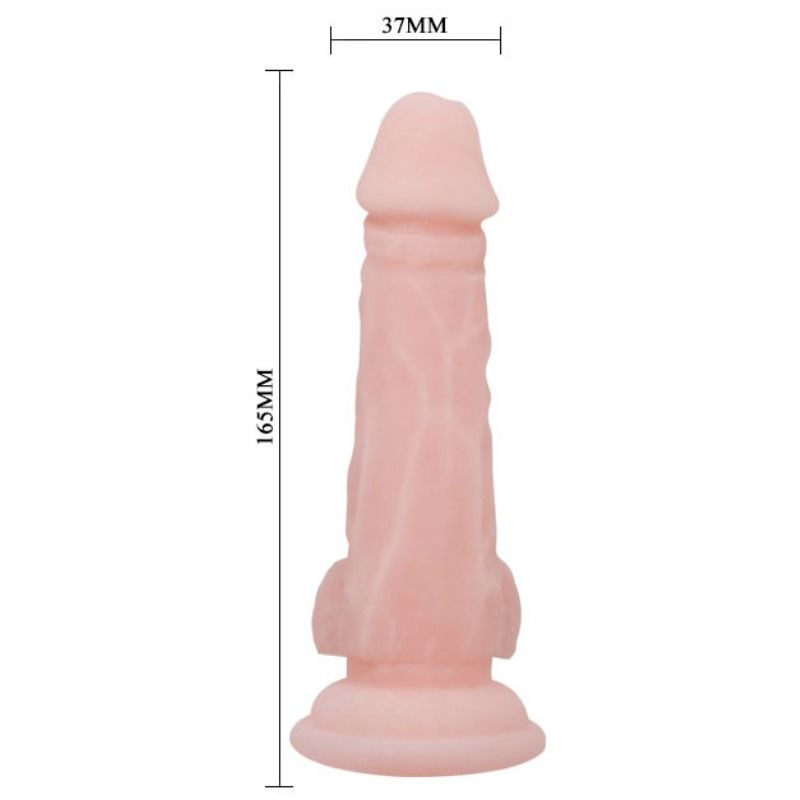 BAILE - DILDO NATURALE SUPER REALISTICO 16.5 CM - BAILE DILDOS | Lingerie Harness Boutique