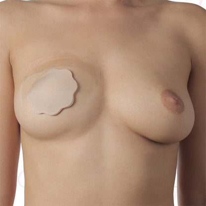 BYE-BRA - BREAST VOLUMIZER + SILICONE NIPPLE COVERS CUP D/F