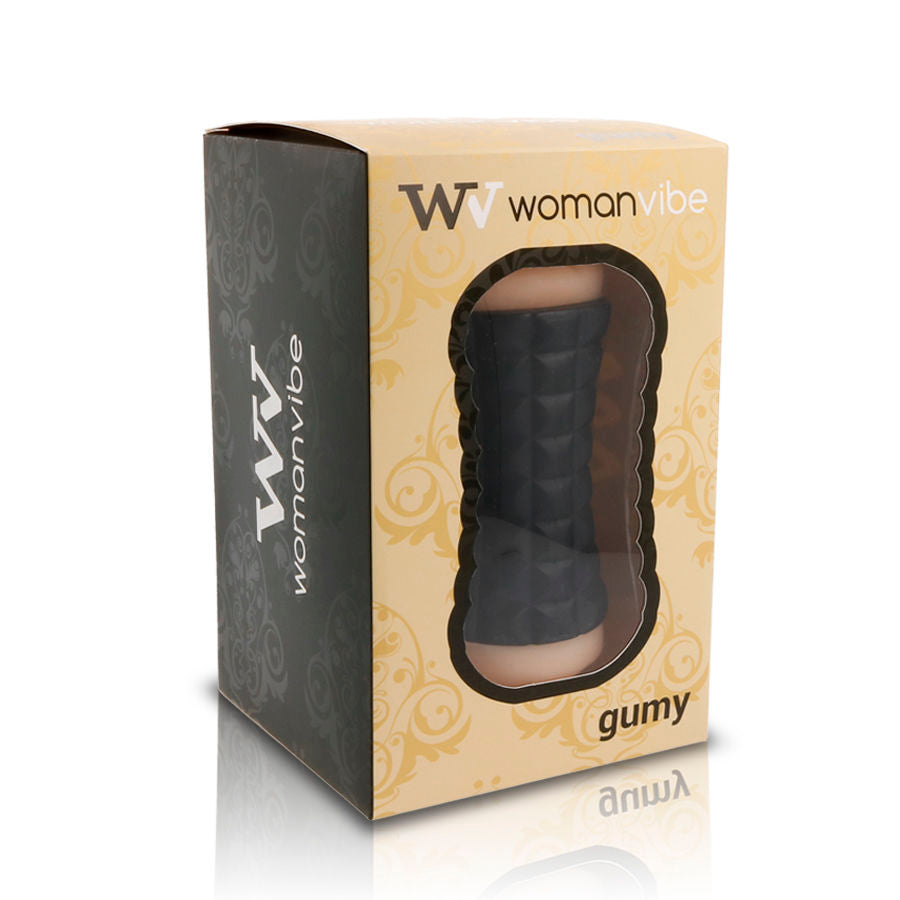 WOMANVIBE - MASTURBATORE WOMANVIBE DOPPIO GOMMOSO - WOMANVIBE | Lingerie Harness Boutique