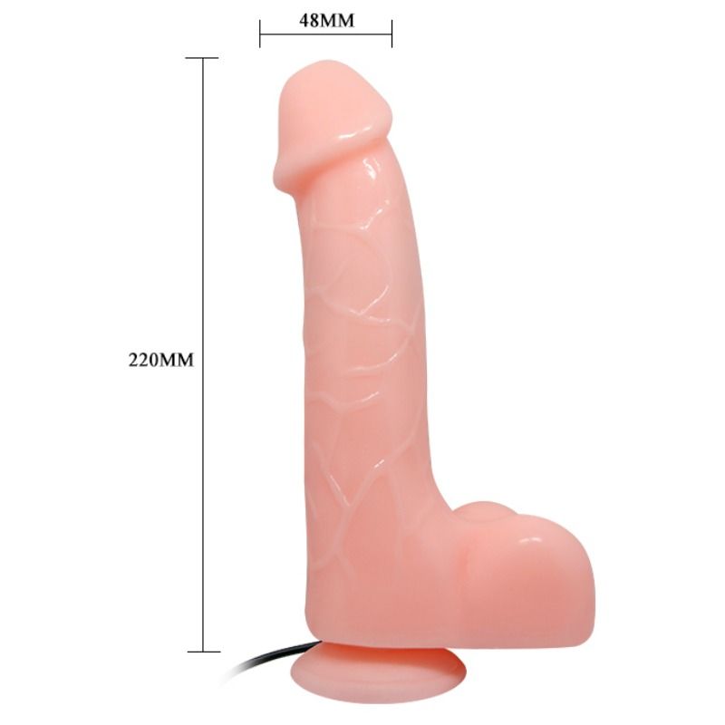 BAILE - BARBARA 22 CM NATURAL REALISTIC VIBRATOR