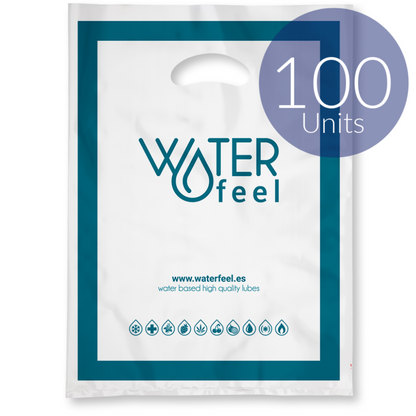 WATERFEEL - 100 SACCHETTI IN PLASTICA GRANDI 40 X 50 CM - WATERFEEL | Lingerie Harness Boutique