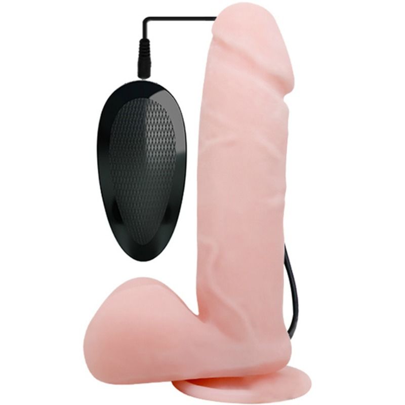 BAILE - VIBRATORE REALISTICO OLIVER CON FUNZIONE DI ROTAZIONE - BAILE | Lingerie Harness Boutique