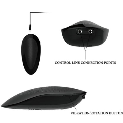 BAILE - VIBRATORE REALISTICO OLIVER CON FUNZIONE DI ROTAZIONE - BAILE | Lingerie Harness Boutique