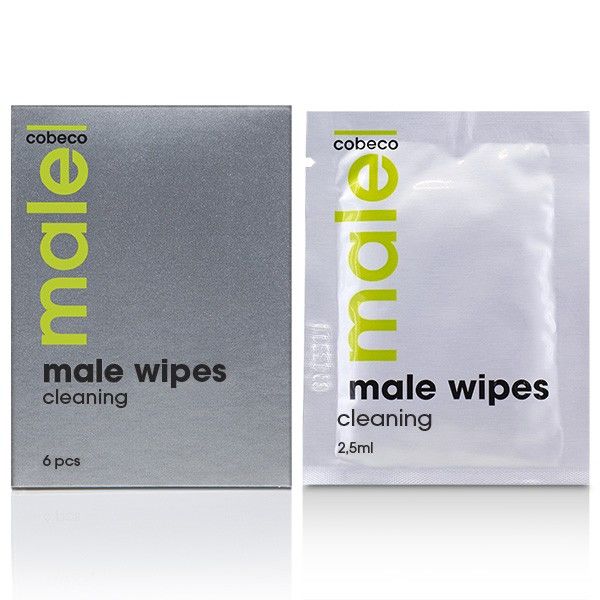 COBECO - MALE CLEANSING WIPES 6 X 2.5ML