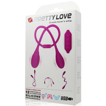 PRETTY LOVE - STIMOLATORE UNISEX DREAM LOVERS WHIP 2 - PRETTY LOVE SMART | Lingerie Harness Boutique