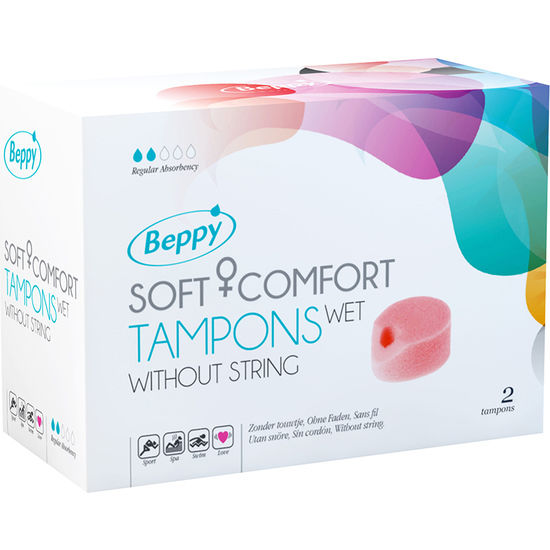 BEPPY - SOFT COMFORT TAMPONI UMIDI 2UNITÀ - BEPPY | Lingerie Harness Boutique