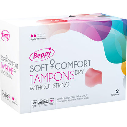 BEPPY - SOFT-COMFORT TAMPONI ASCIUTTI 2 UNITÀ - BEPPY | Lingerie Harness Boutique