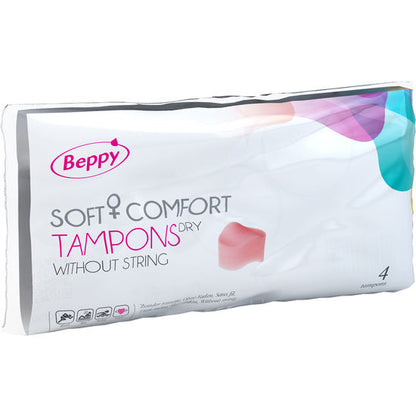 BEPPY - SOFT-COMFORT TAMPONI ASCIUTTI 4 UNITÀ - BEPPY | Lingerie Harness Boutique