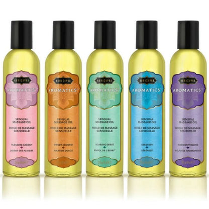 KAMASUTRA - SET 15 MASSAGE OILS + DISPLAY