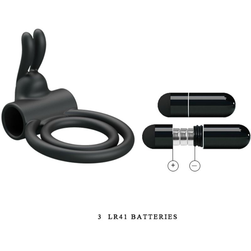 PRETTY LOVE - ANELLO VIBRATORE IN SILICONE OSMOND - PRETTY LOVE | Lingerie Harness Boutique