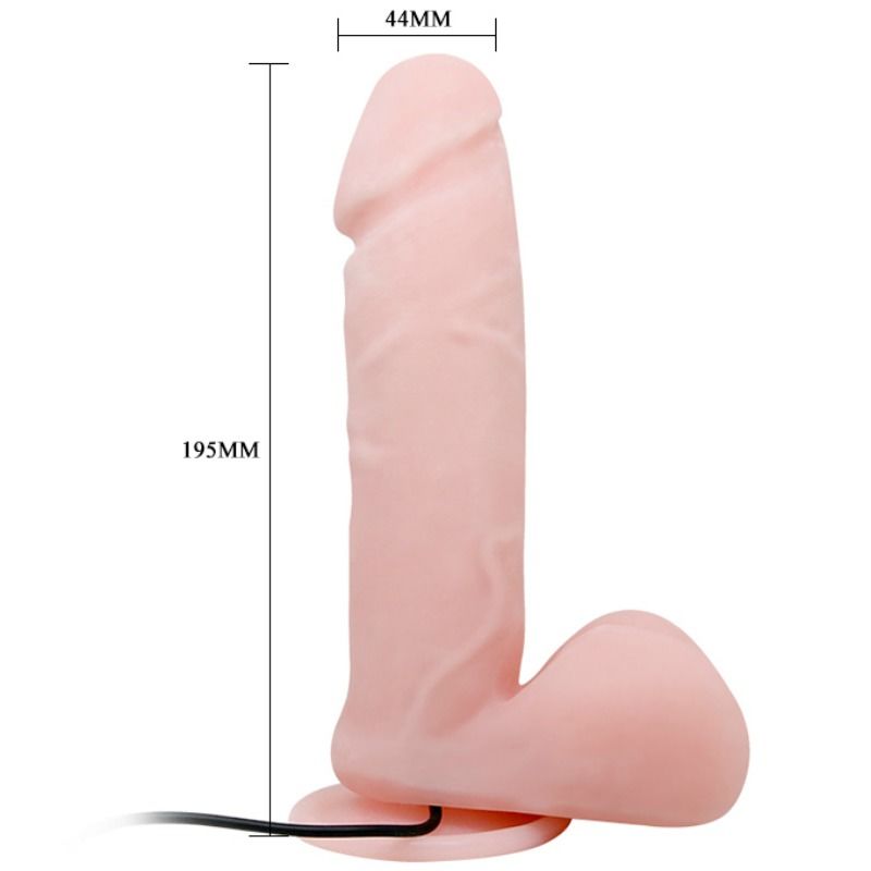 BAILE - OLIVER DILDO REALISTICO CON VIBRAZIONE - BAILE VIBRATORS | Lingerie Harness Boutique