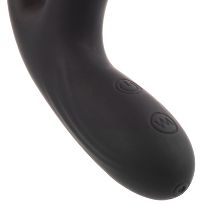 ADDICTED TOYS - BLACK VIBRATING ANAL MASSAGER