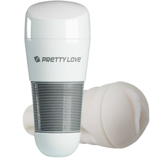PRETTY LOVE - MASTURBATORE VAGINA BIANCO KITTY - PRETTY LOVE MALE | Lingerie Harness Boutique