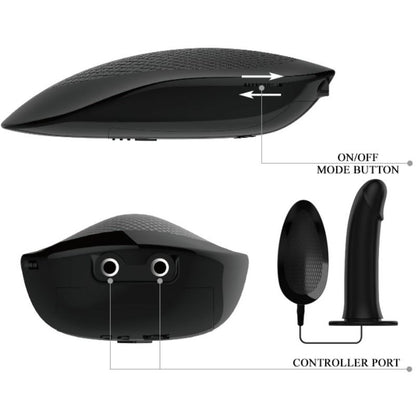 PRETTY LOVE - ABBASBAILEA LOVE MARVIN STRAP ON CON VIBRAZIONE E DILDO CAVO - PRETTY LOVE | Lingerie Harness Boutique