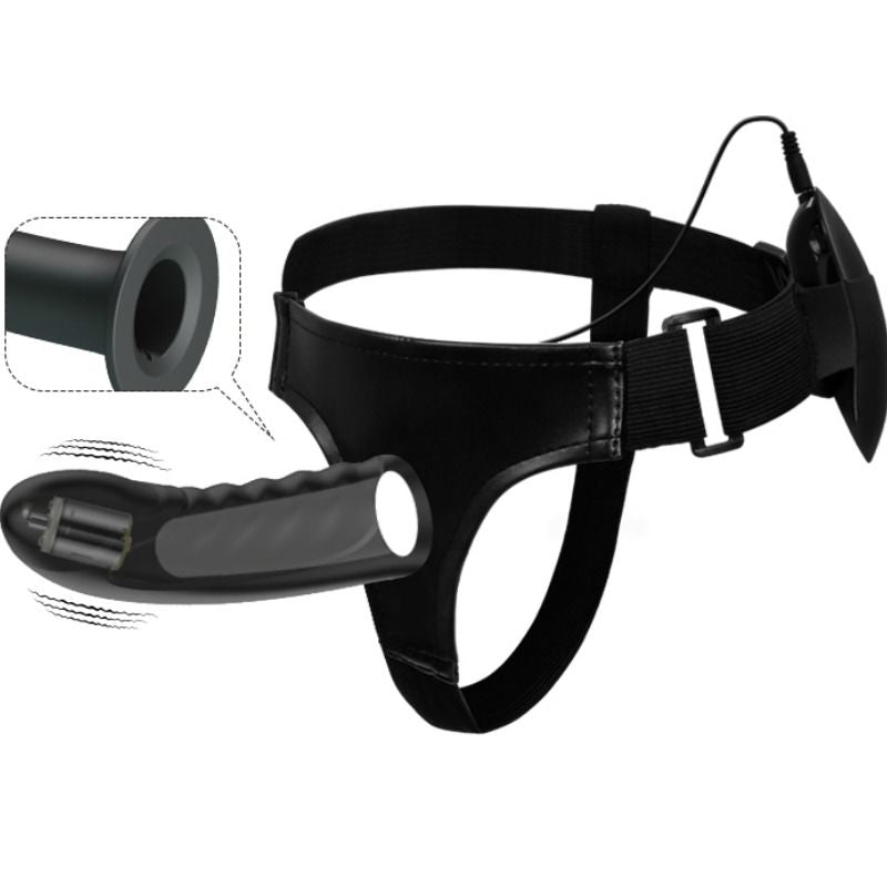 PRETTY LOVE - ABBASBAILEA LOVE MARVIN STRAP ON CON VIBRAZIONE E DILDO CAVO - PRETTY LOVE | Lingerie Harness Boutique