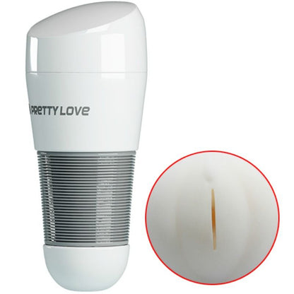 PRETTY LOVE - MASTURBATORE VAGINA BIANCO KITTY 2 - PRETTY LOVE MALE | Lingerie Harness Boutique
