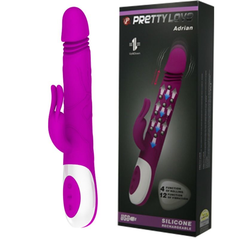 PRETTY LOVE - ADRIAN MULTIFUNZIONE RICARICABILE - PRETTY LOVE SMART | Lingerie Harness Boutique