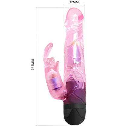 BAILE - REGALATI IL VIBRATORE AMANTE CON CONIGLIO ROSA - BAILE VIBRATORS | Lingerie Harness Boutique