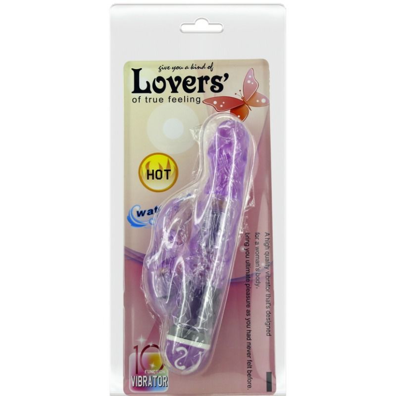 BAILE - VIBRATORI DA MULTIVELOCIT CON CONIGLIO LILLA - BAILE VIBRATORS | Lingerie Harness Boutique