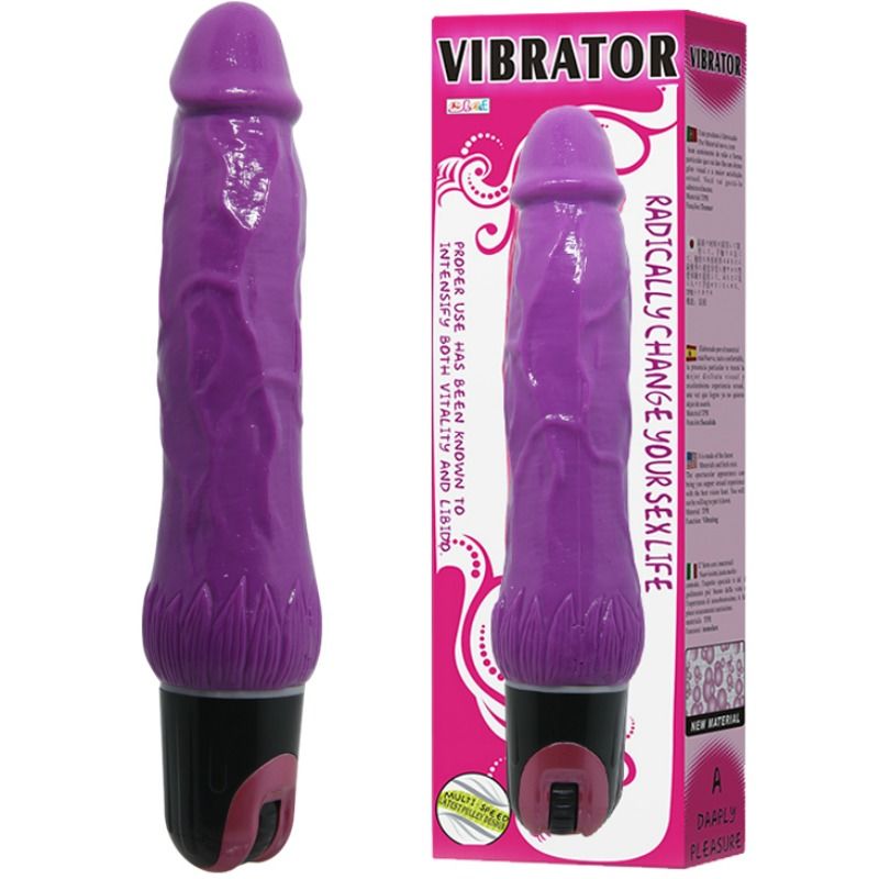 BAILE - VIBRATORE MULTIVELOCIT DAAPLY PLEASURE VIOLA - BAILE VIBRATORS | Lingerie Harness Boutique