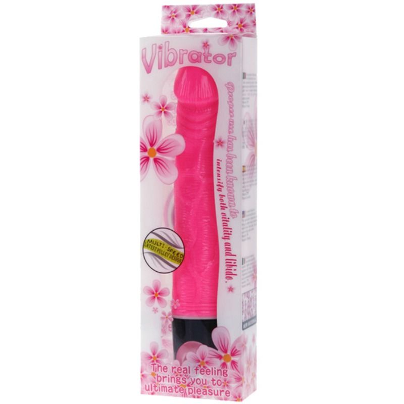 BAILE - VIBRATORE DA BALLO MULTISPEED 21.5 CM ROSA - BAILE | Lingerie Harness Boutique