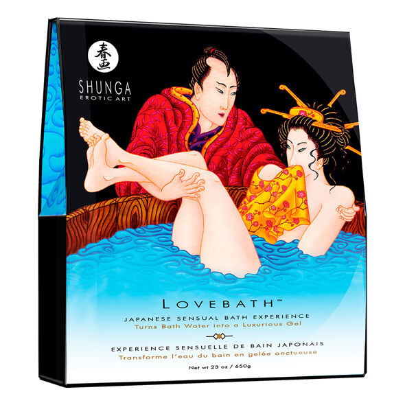 SHUNGA - TENTAZIONI DEL BAGNO D'AMORE DELL'OCEANO - SHUNGA BATH EXPERIENCE | Lingerie Harness Boutique