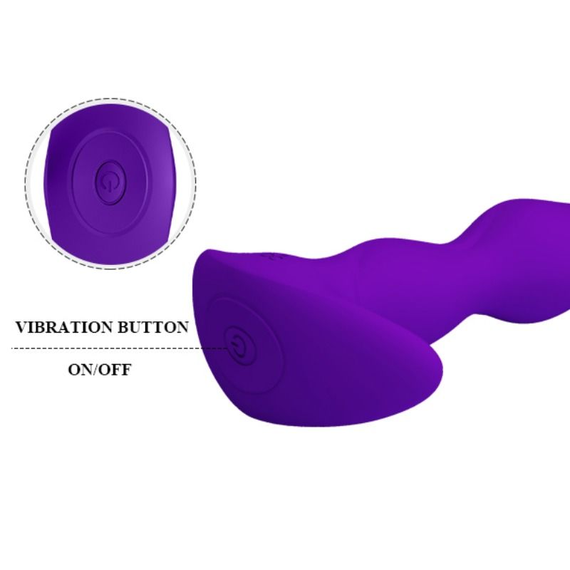 PRETTY LOVE - ANAL MASSAGER 12 VIBRATION MODES LILAC