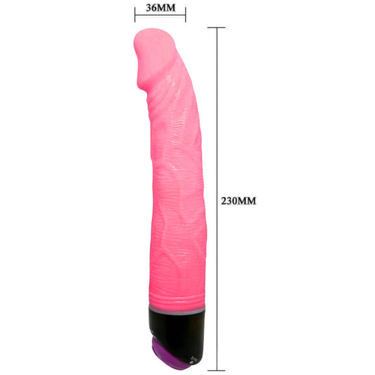 BAILE - ADOUR CLUB VIBRATORE REALISTICO 23 CM ROSA - BAILE VIBRATORS | Lingerie Harness Boutique