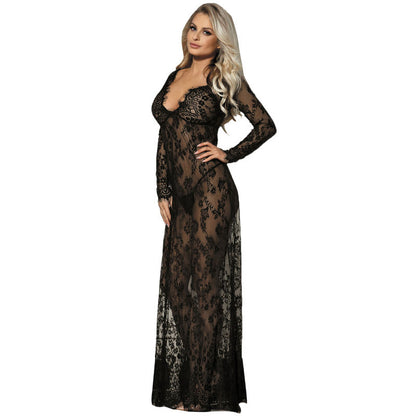 SUBBLIME - DRESSES ABITO LUNGO MANICA LUNGA L / XL - SUBBLIME DRESSES | Lingerie Harness Boutique