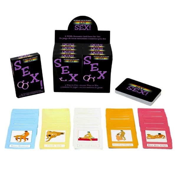 KHEPER GAMES - NAIPES DE SEXO GAY, GAY CARD GAME ES / EN