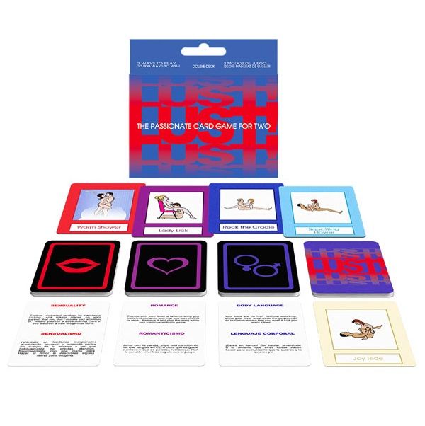 KHEPER GAMES - LUST IL GIOCO DI CARTE APPASSIONATO. EN, ES - KHEPER GAMES | Lingerie Harness Boutique