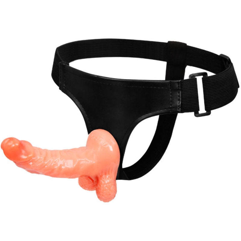 BAILE - IMBRAGATURA CON PENE REALISTICO E MUTANDINE REGOLABILI ULTRA APPASSIONATE 15.5 CM - BAILE HARNESS COLLECTION | Lingerie Harness Boutique