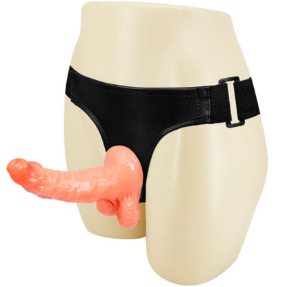 BAILE - IMBRAGATURA CON PENE REALISTICO E MUTANDINE REGOLABILI ULTRA APPASSIONATE 15.5 CM - BAILE HARNESS COLLECTION | Lingerie Harness Boutique
