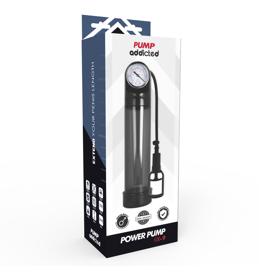 PUMP ADDICTED - RX9 TRASPARENTE - PUMP ADDICTED | Lingerie Harness Boutique