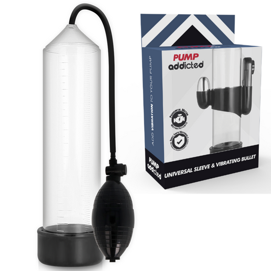 PUMP ADDICTED - VIBRATORE TRASPARENTE RX3 - PUMP ADDICTED | Lingerie Harness Boutique