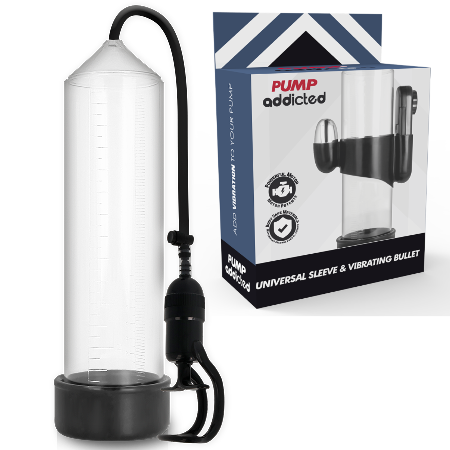PUMP ADDICTED - VIBRATORE TRASPARENTE RX5 - PUMP ADDICTED | Lingerie Harness Boutique