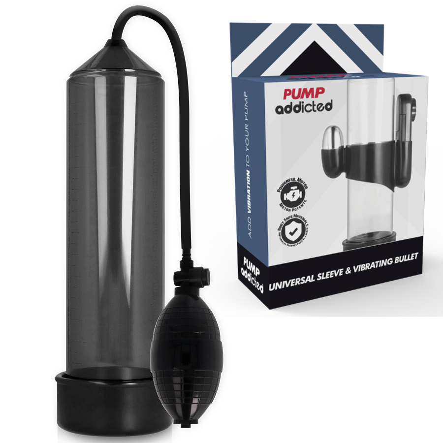 PUMP ADDICTED - VIBRATORE RX3 NERO - PUMP ADDICTED | Lingerie Harness Boutique