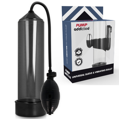 PUMP ADDICTED - VIBRATORE RX3 NERO - PUMP ADDICTED | Lingerie Harness Boutique