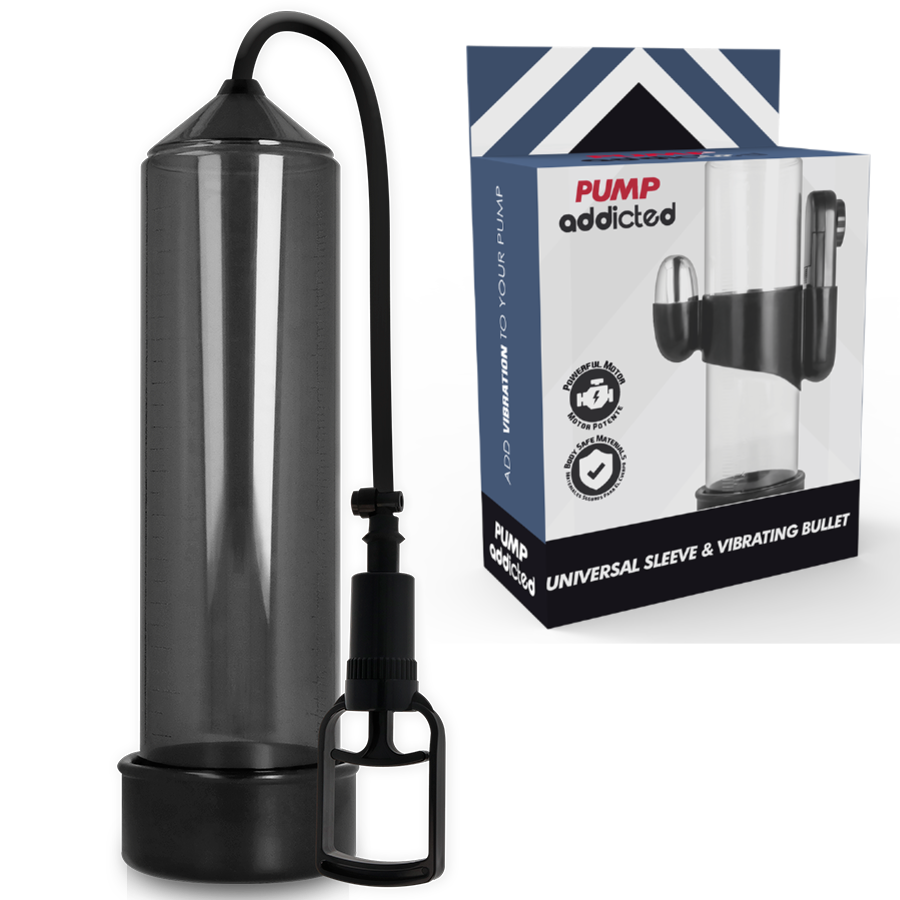 PUMP ADDICTED - VIBRATORE RX7 NERO - PUMP ADDICTED | Lingerie Harness Boutique