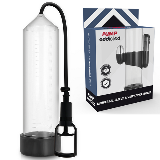 PUMP ADDICTED - VIBRATORE TRASPARENTE RX7 - PUMP ADDICTED | Lingerie Harness Boutique