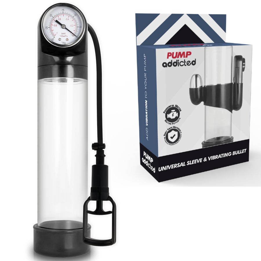 PUMP ADDICTED - VIBRATORE TRASPARENTE RX9 - PUMP ADDICTED | Lingerie Harness Boutique