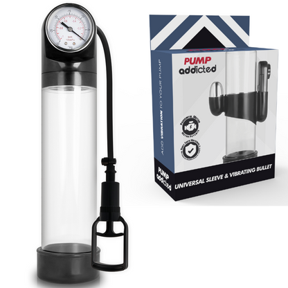 PUMP ADDICTED - VIBRATORE TRASPARENTE RX9 - PUMP ADDICTED | Lingerie Harness Boutique