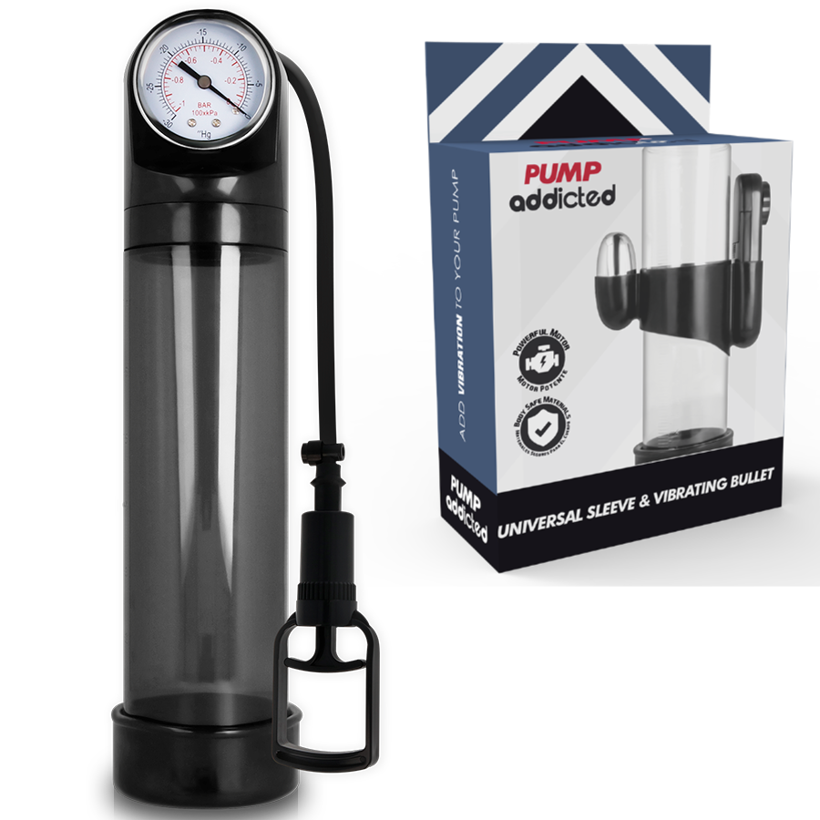 PUMP ADDICTED - VIBRATORE RX9 NERO - PUMP ADDICTED | Lingerie Harness Boutique