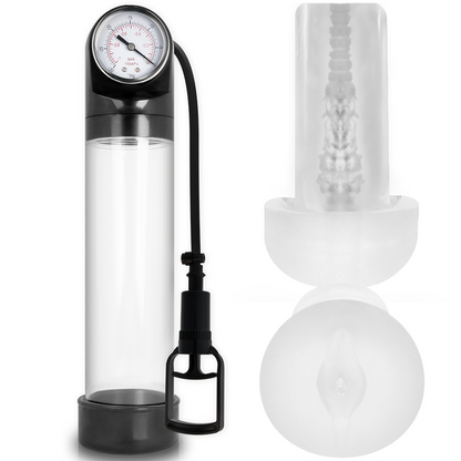PUMP ADDICTED - RX9 TRASPARENTE CON MASTURBATORE - PUMP ADDICTED | Lingerie Harness Boutique