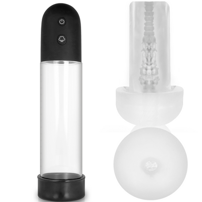 PUMP ADDICTED - RX11 AUTOMATICO CON MASTURBATORE - PUMP ADDICTED | Lingerie Harness Boutique