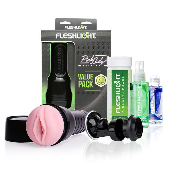 FLESHLIGHT - ORIGINAL PINK LADY VALUE PACK